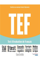 Tef test d-evaluation de francais [nouvelle edition] - livre d-entrainement