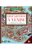 Disparition a venise - livre avec carte