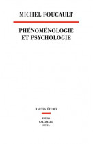 Phenomenologie et psychologie - 1953-1954