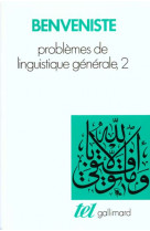 Problemes de linguistique generale - vol02