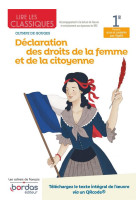 Lire les classiques - français 1re - déclaration des droits de la femme et de la citoyenne -