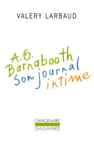 A. o. barnabooth. son journal intime