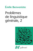 Problemes de linguistique generale - vol02