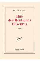 Rue des boutiques obscures