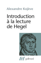 Introduction a la lecture de hegel