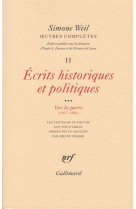 Oeuvres completes - vol02 - ecrits historiques et politiques 3