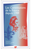 Les constitutions de la france depuis 1789