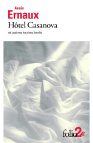 Hôtel casanova et autres textes brefs