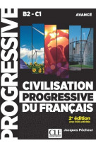 Civilisation progressive du francais - niveau avance b2-c1 + cd audio 2e edition avec 500 activites