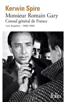 Monsieur romain gary - consul general de france - los angeles - 1956-1960