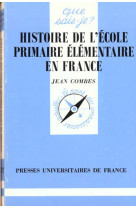 Hist de l-ecole primaire elem.france qsj 3192
