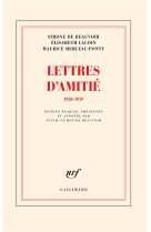 Lettres d-amitie - 1920-1959