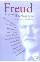 Freud. jugements et temoignages