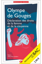 Déclaration des droits de la femme et de la citoyenne - bac 2025