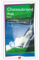 Atala - rene - les aventures du dernier abencerage - - edition de jean-claude berchet