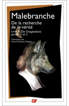 De la recherche de la verite - livre ii (de l-imagination), partie 2 et 3