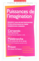 Puissances de l-imagination - don quichotte de cervantes - de la recherche de la verite de malebranc