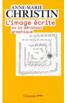 L-image ecrite ou la deraison graphique