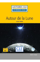 Autour de la lune lecture fle + cd 2ème édition