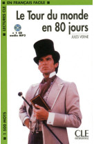 Le tour du monde en 80 jours + cd mp3