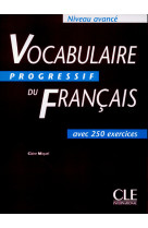 Vocabulaire progressif du francais niveau avance