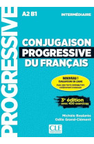 Conjugaison progressive du francais - intermediaire - 3eme edition - application + cd