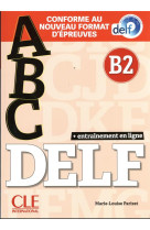 Abc delf adulte niv. b2+livret+cd nelle edition