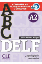 Abc delf adulte niv.a2 + livret + cd