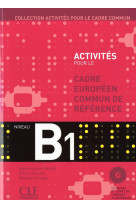 Cadre europeen b1 eleve cd audio et livret de corriges a l-interieur