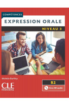 Expression orale fle niveau 3 + cd audio 2e edition