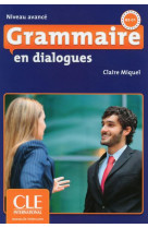 En dialogues grammaire avance + cd audio