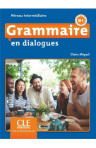 En dialogues grammaire fle intermédiaire + cd 2ème ed.