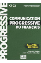 Communication progressive niveau perfectionnement fle + cd audio