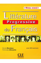 Litterature progressive fle niveau avance nelle couverture