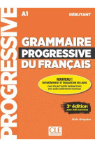 Grammaire progressive du francais debutant 3e edition+cd