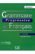 Grammaire progressive du francais avance +cd-audio 2ed