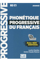 Phonétique progressive du français - avancé - nouvelle couverture