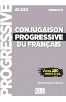 Conjugaison progressive debutant + cd audio nc