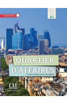 Quartier d-affaires 1 a2 eleve + dvd rom