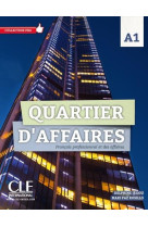 Quartier d-affaires fle niveau a1 eleve + dvd