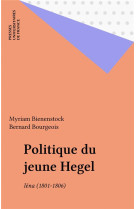 Politique du jeune hegel