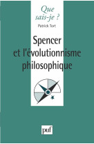 Spencer et l-evolutionnisme philosophique