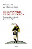 De bonaparte et de napoleon
