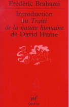 Introduction au traite de la nature humaine de david hume