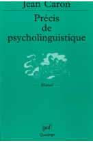 Precis de psycholinguistique