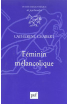 Feminin melancolique