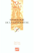 Sociologie de la litterature qsj 777