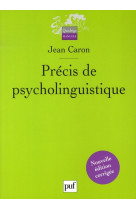 Precis de psycholinguistique (2e ed)