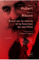 Essai sur la nature et la fonction du sacrifice