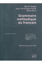 Grammaire methodique du francais (6ed).